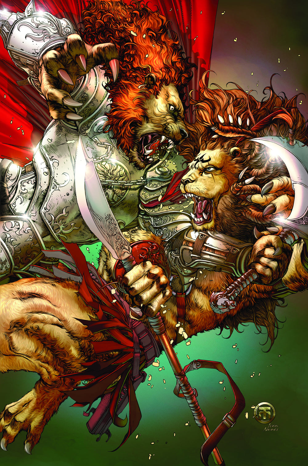 GFT TALES FROM OZ #2 (OF 5) COWARDLY LION C CVR TOLIBAO