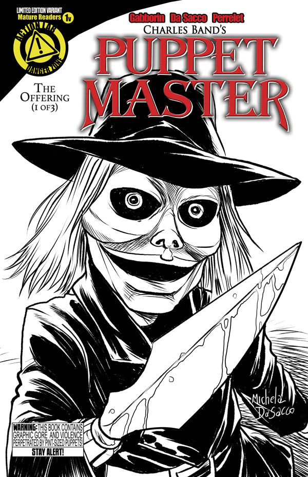 PUPPET MASTER #1 BLADE SKETCH VAR (MR)