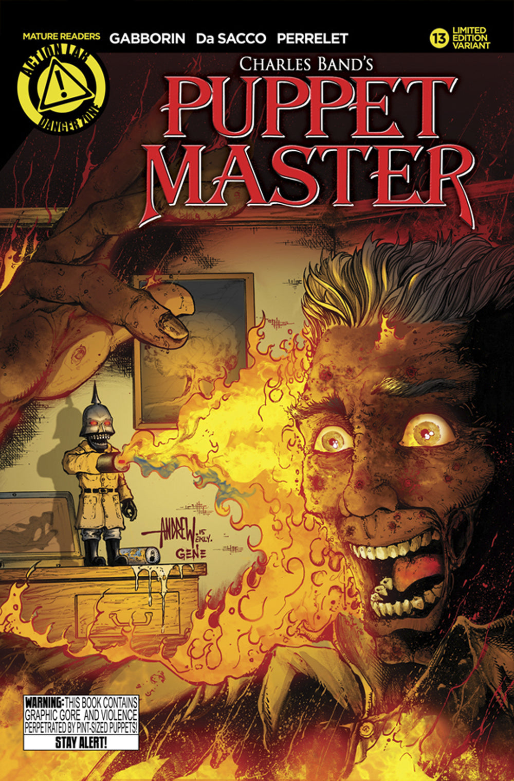 PUPPET MASTER #13 CVR B KILL COVER (MR)