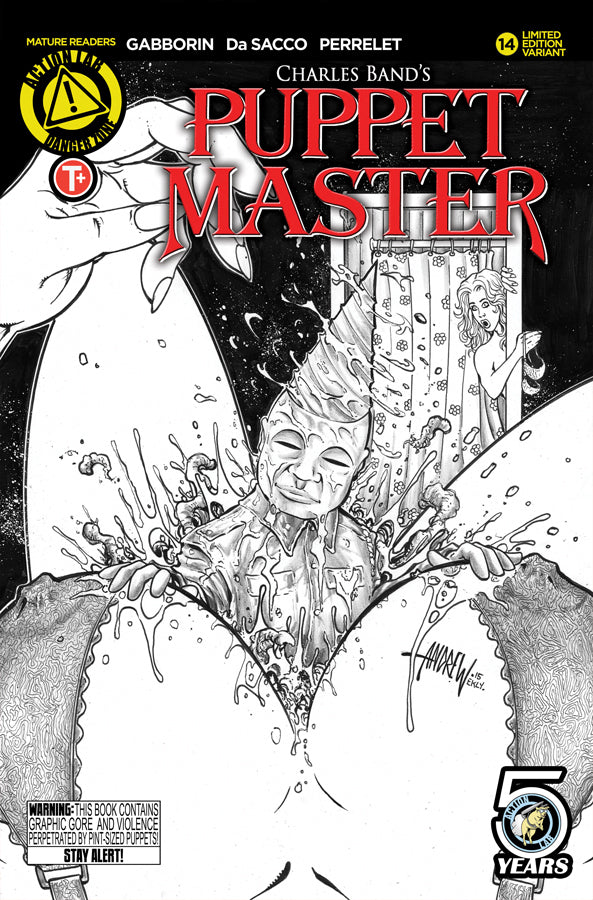 PUPPET MASTER #14 CVR D KILL SKETCH (MR)