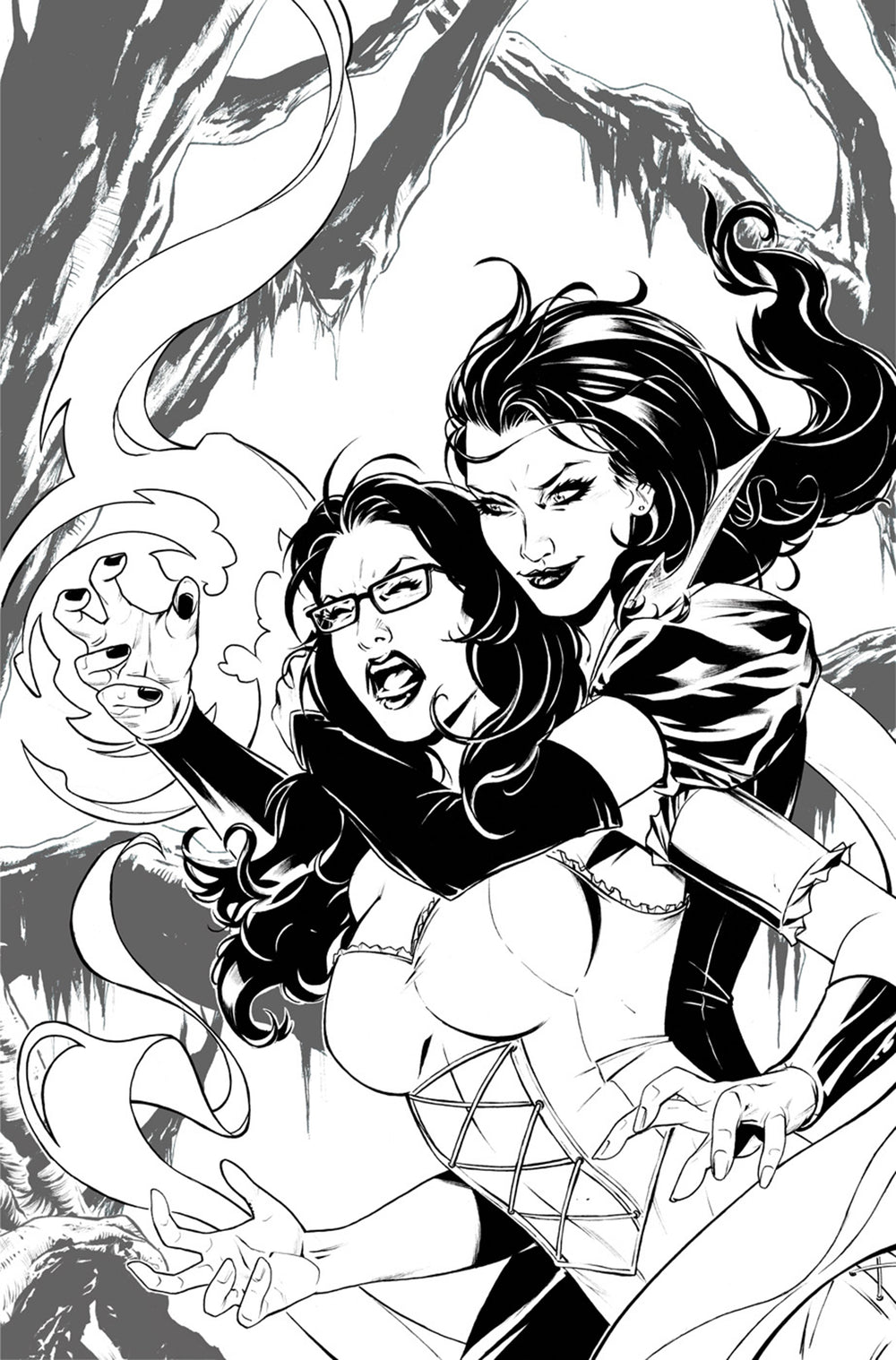 GFT SNOW WHITE VS SNOW WHITE #1 (OF 2) B CVR RIVEIRO