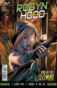 GFT ROBYN HOOD I LOVE NY #4 (OF 12) B CVR RIVEIRO (MR)