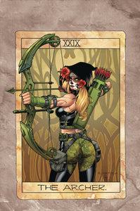 GFT ROBYN HOOD TAROT ONE SHOT CVR C ORTIZ