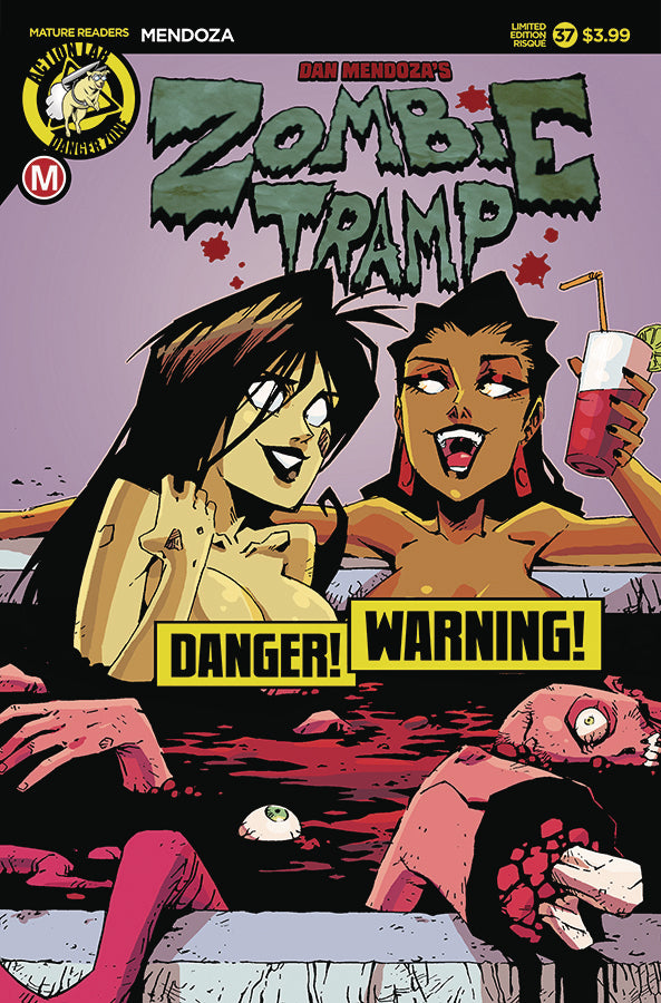 ZOMBIE TRAMP ONGOING #37 CVR D BLOOD TUB RISQUE (MR)