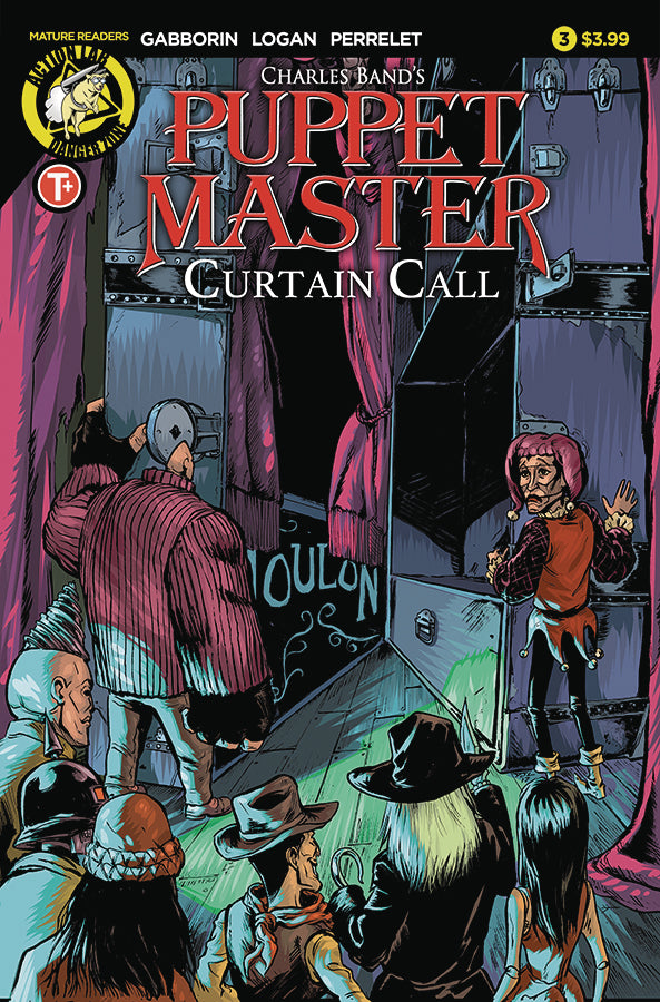 PUPPET MASTER CURTAIN CALL #3 CVR A LOGAN (MR)