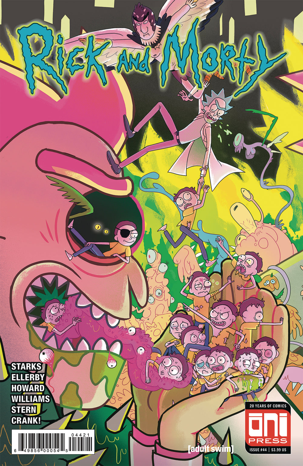 RICK & MORTY #44 CVR B SCOTT VAR