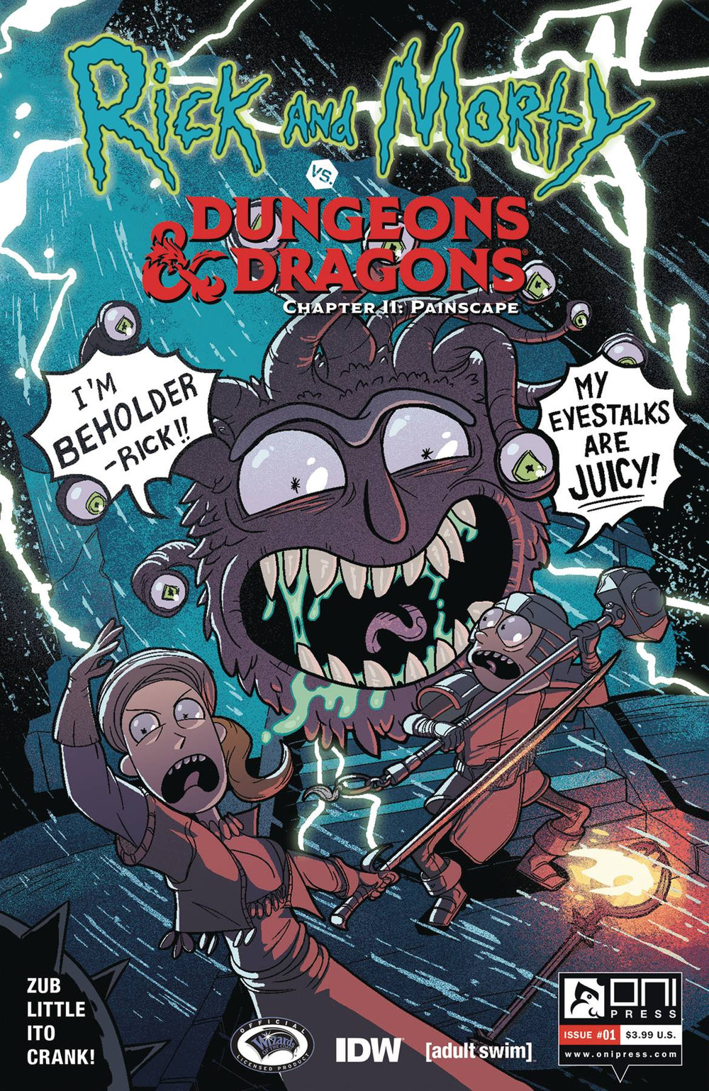 RICK & MORTY VS D&D II PAINSCAPE #1 CVR B ZUB (MR)