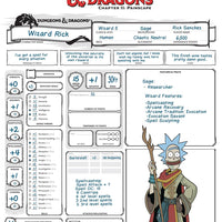 RICK & MORTY VS D&D II PAINSCAPE #1 CVR D LOOK ZUB (MR)