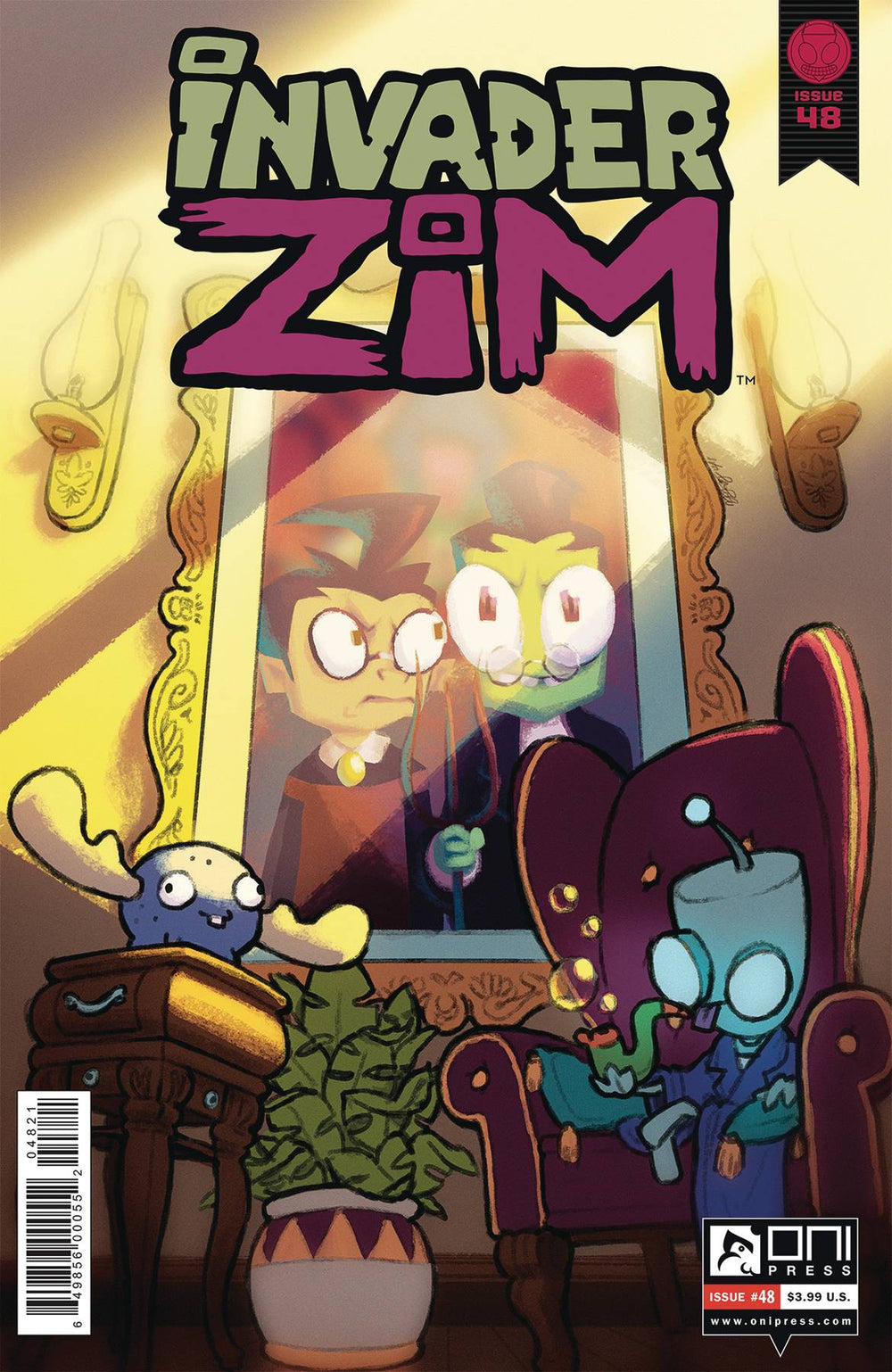 INVADER ZIM #48 CVR B BONES (C: 1-0-0)