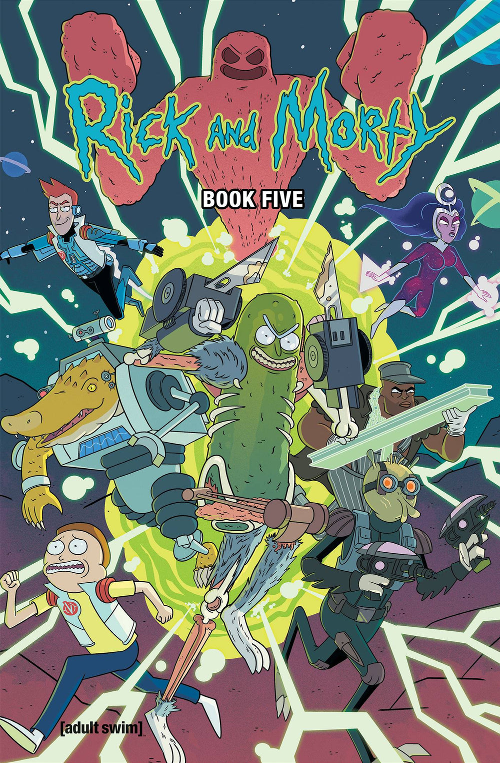 RICK AND MORTY HC BOOK 05 DLX ED (MR) (C: 1-1-0)