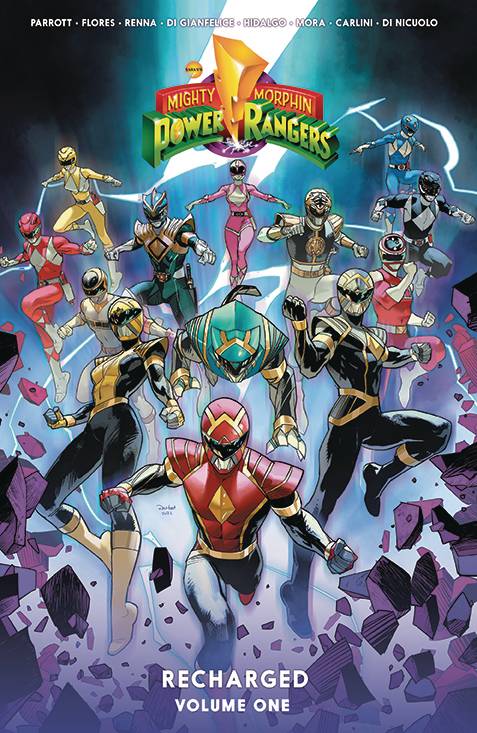 MIGHTY MORPHIN POWER RANGERS RECHARGED TP VOL 01 (O/A) (C: 1