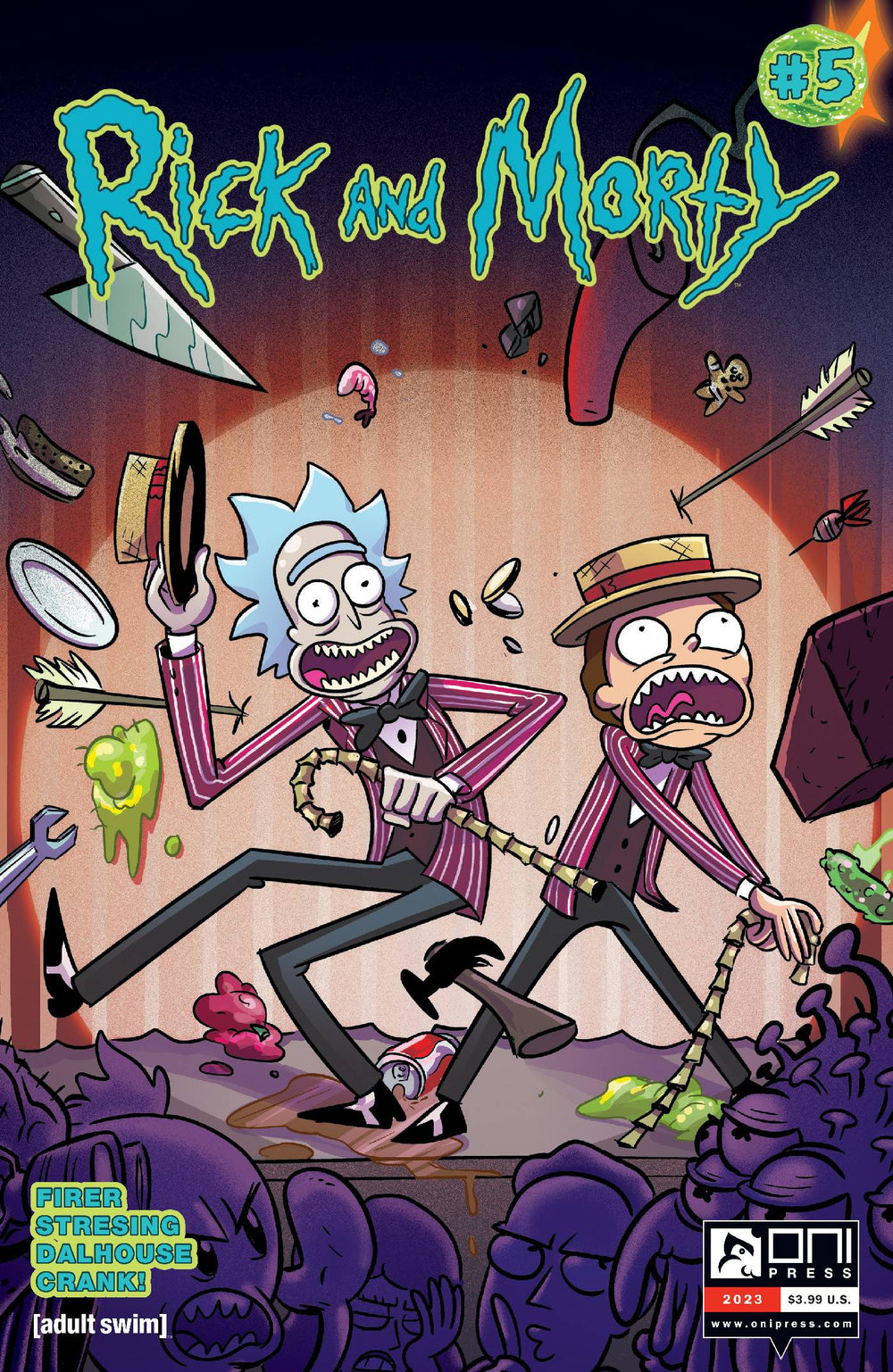 RICK AND MORTY #5 CVR B STRESING (MR)