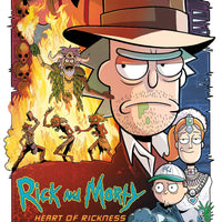 RICK AND MORTY HEART OF RICKNESS #1 (OF 4) CVR A LITTLE (MR)