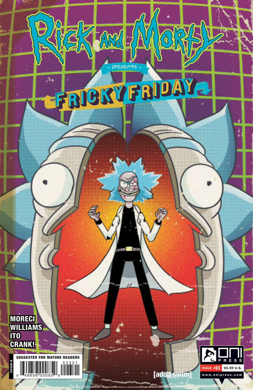 RICK AND MORTY PRESENTS FRICKY FRIDAY #1 CVR B ELLERBY (MR)