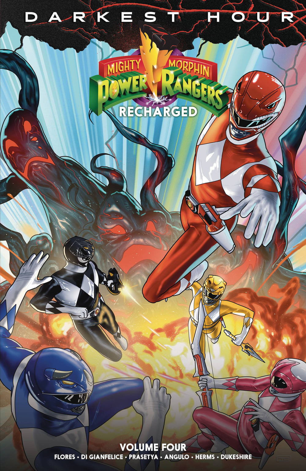 MIGHTY MORPHIN POWER RANGERS RECHARGED TP VOL 04 (DEC230118)