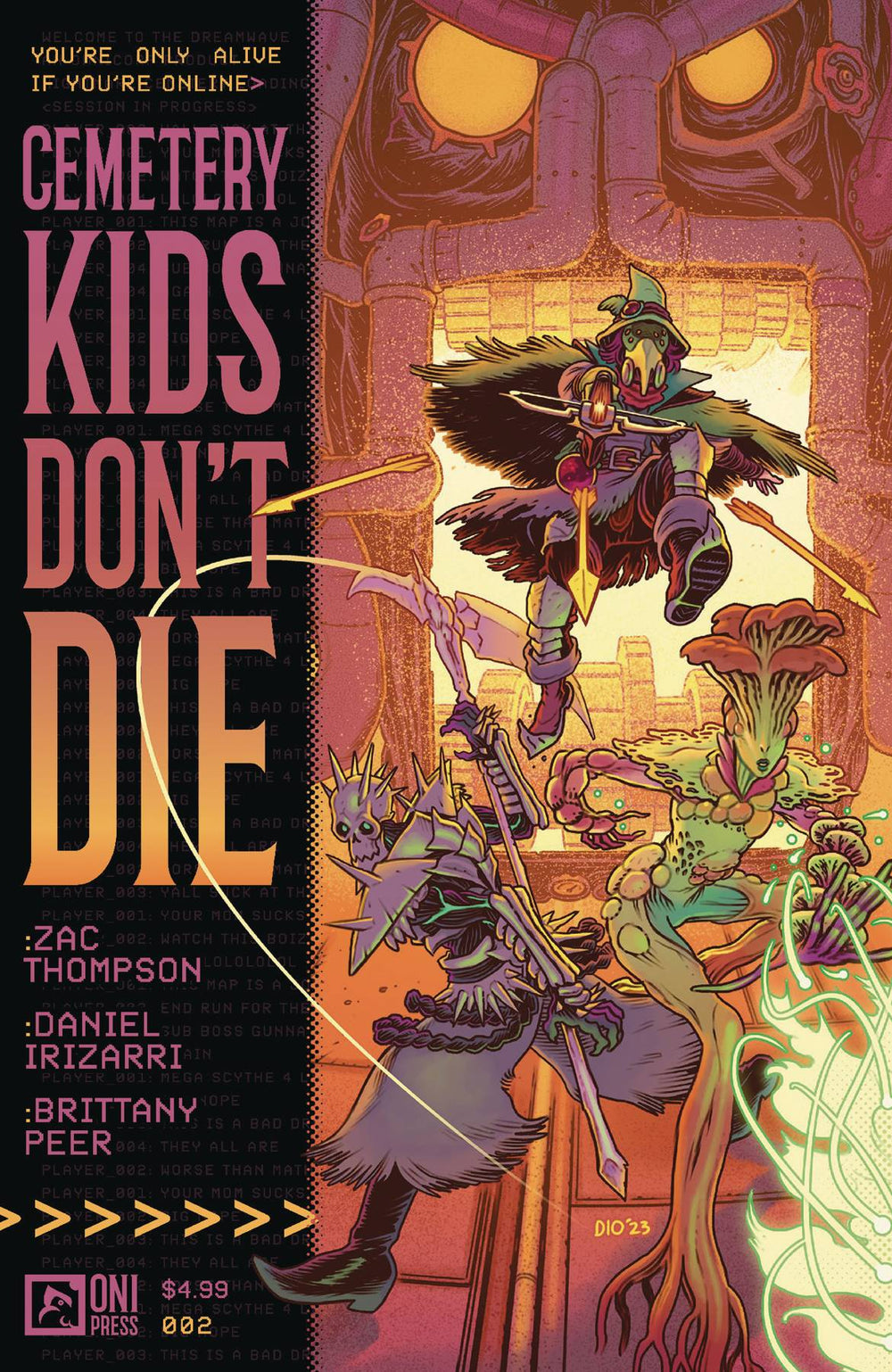 CEMETERY KIDS DONT DIE #2 CVR A IRIZARRI