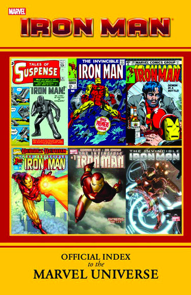 IRON MAN OFFICIAL INDEX TO MARVEL UNIVERSE GN TP