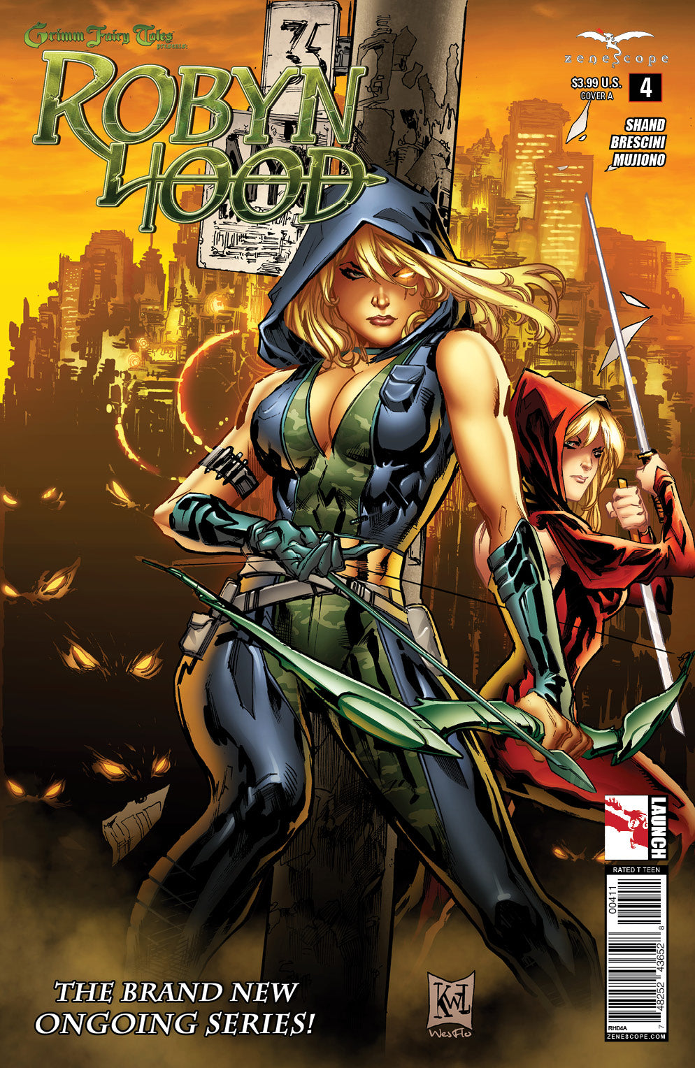 GFT ROBYN HOOD ONGOING #4 A CVR LASHLEY