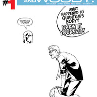 VALIANT SIZED QUANTUM & WOODY #1 BLANK PEREZ CVR