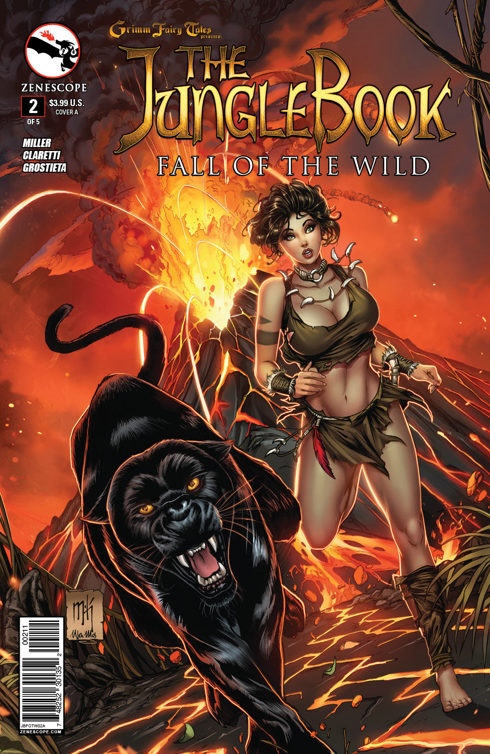 GFT JUNGLE BOOK FALL WILD #2 (OF 5) A CVR KROME & MOS (MR)