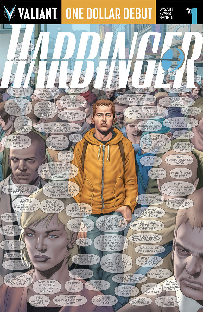 HARBINGER #1 ONE DOLLAR DEBUT (NEW PTG)