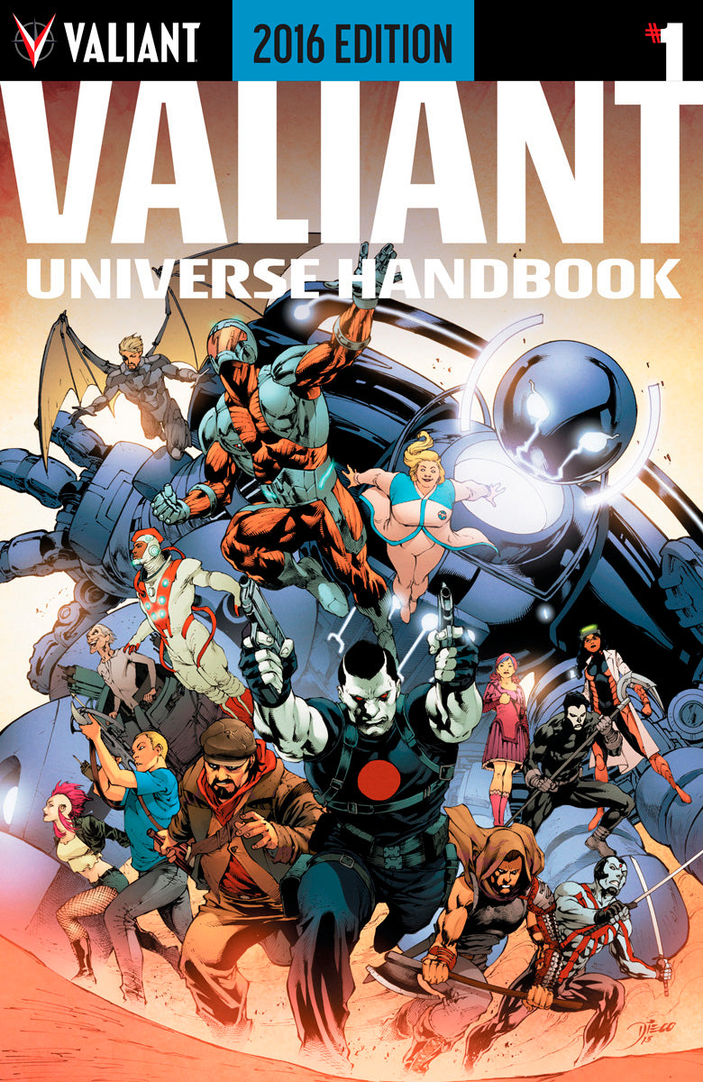 VALIANT UNIVERSE HANDBOOK 2016 #1 CVR A BERNARD