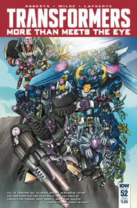 TRANSFORMERS MORE THAN MEETS EYE #52 SUBSCRIPTION VAR