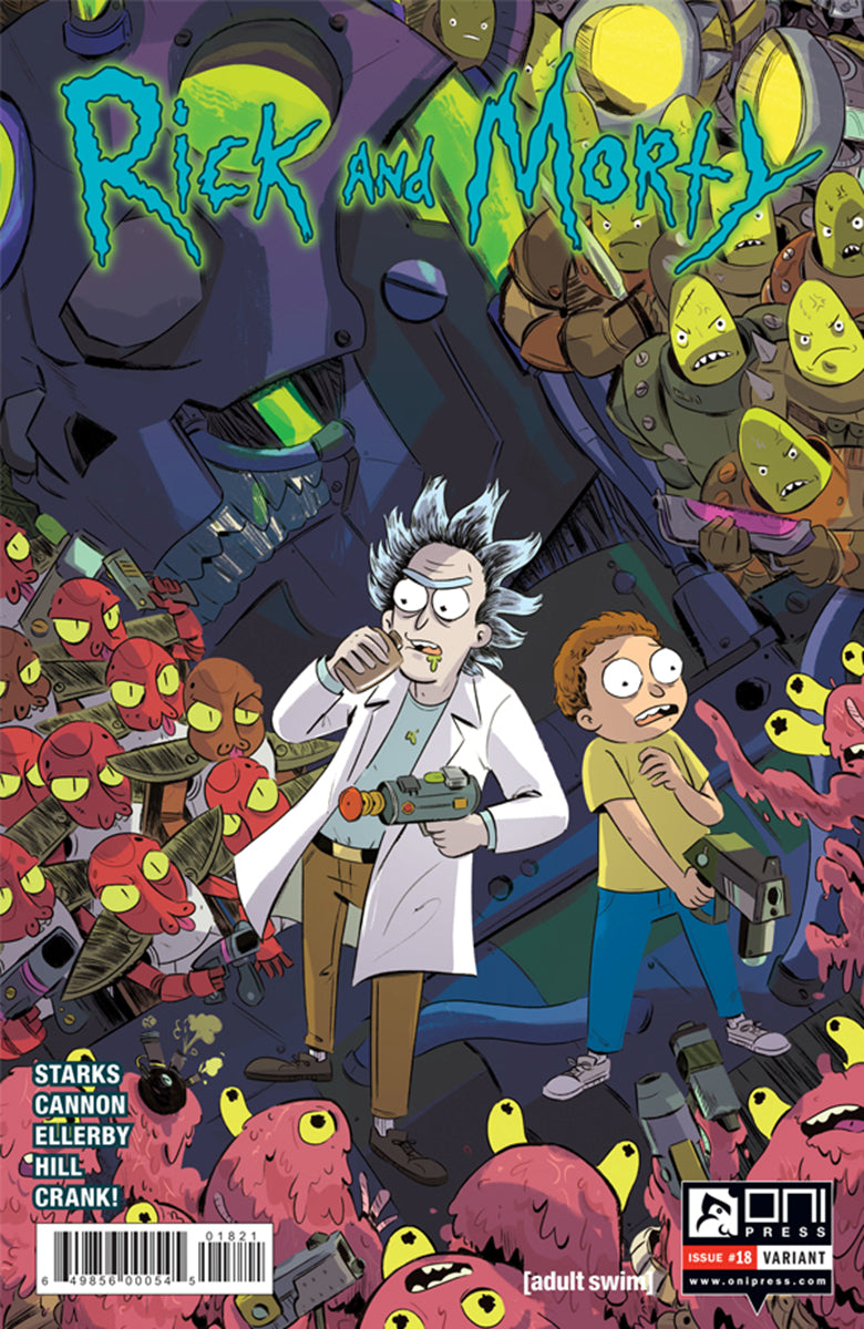 RICK & MORTY #18 INCV VAR CHIN