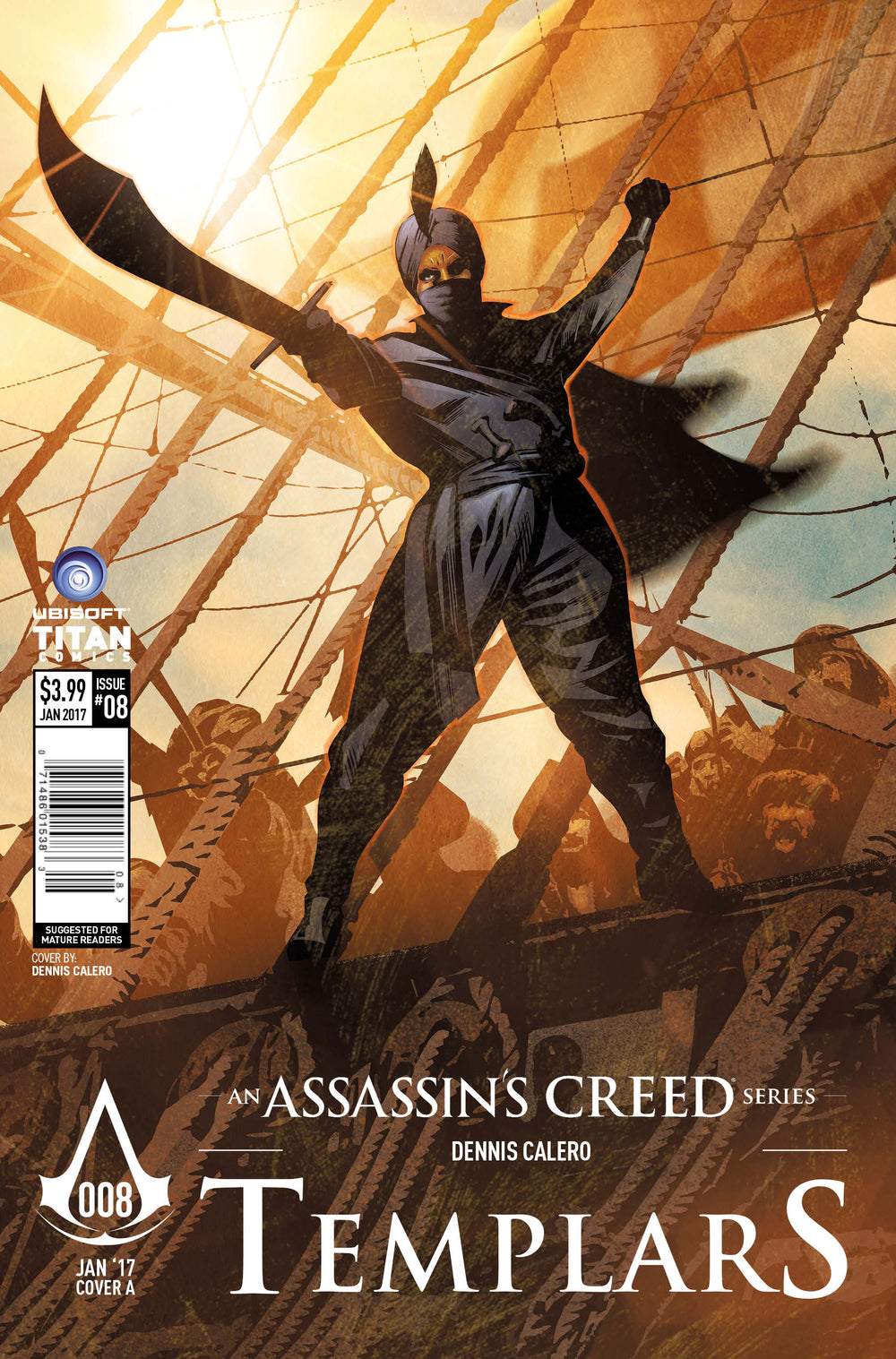 ASSASSINS CREED TEMPLARS #8 CVR A CALERO