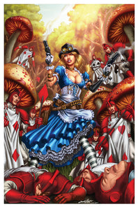 GFT STEAMPUNK ALICE IN WONDERLAND CVR D LUIS (MR)