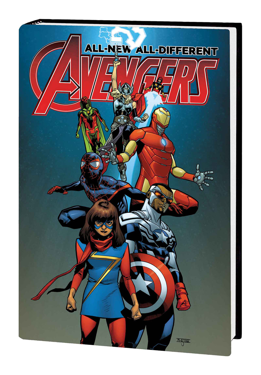 ALL NEW ALL DIFFERENT AVENGERS HC VOL 01