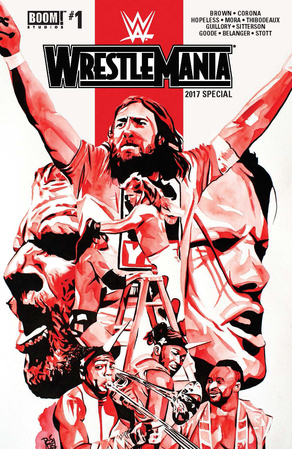 WWE WRESTLEMANIA 2017 SPECIAL #1 MAIN CVR