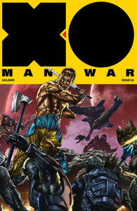 X-O MANOWAR (2017) #2 CVR D 20 COPY INCV INTERLOCKING VAR SU