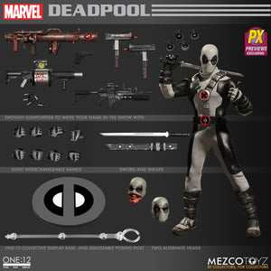 ONE-12 COLLECTIVE MARVEL X-FORCE DEADPOOL PX ACTION FIGURE