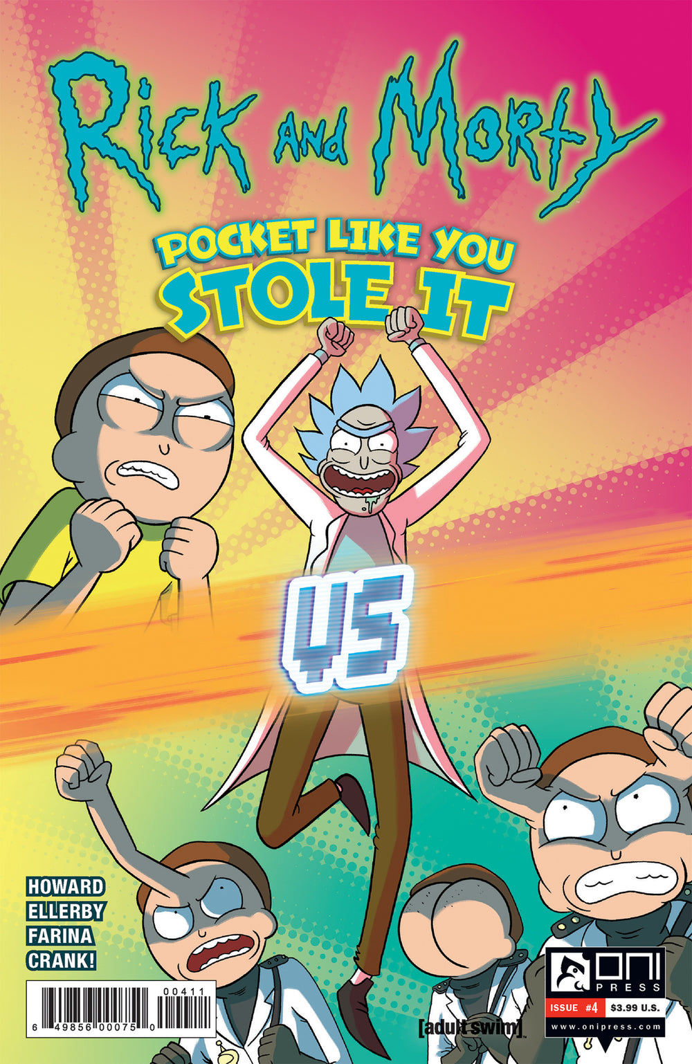 RICK & MORTY POCKET LIKE YOU STOLE IT #4 (OF 5)