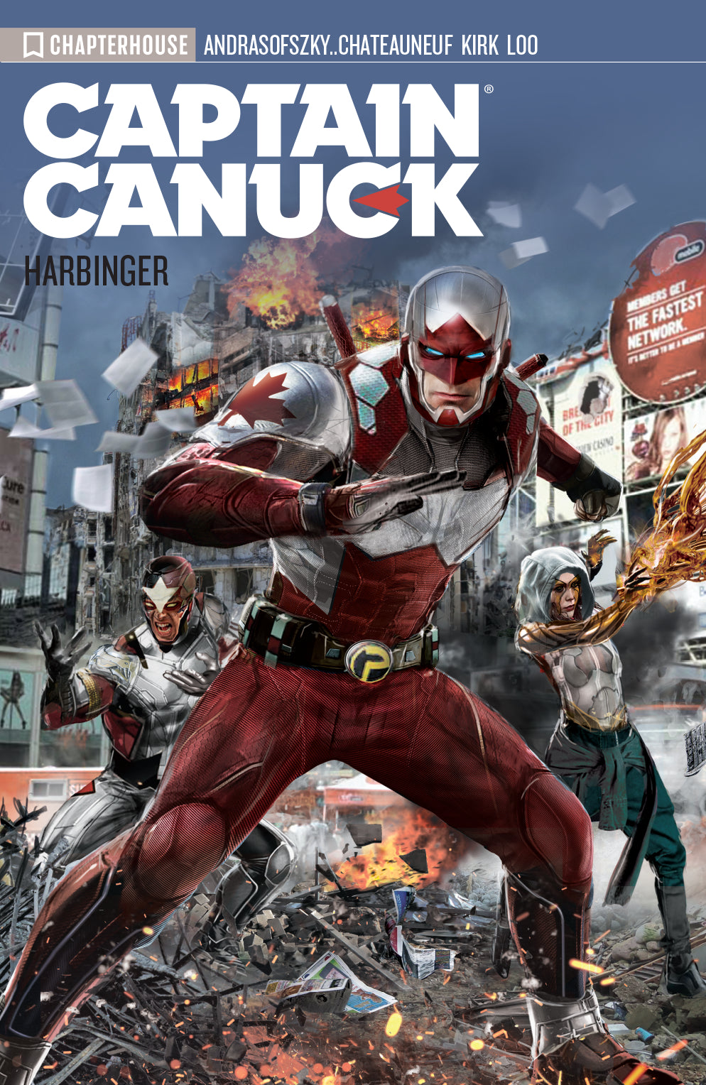 CAPTAIN CANUCK TP VOL 03 HARBINGER (RES) (C: 0-0-1)