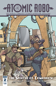 ATOMIC ROBO SPECTRE OF TOMORROW #2 CVR A WEGENER