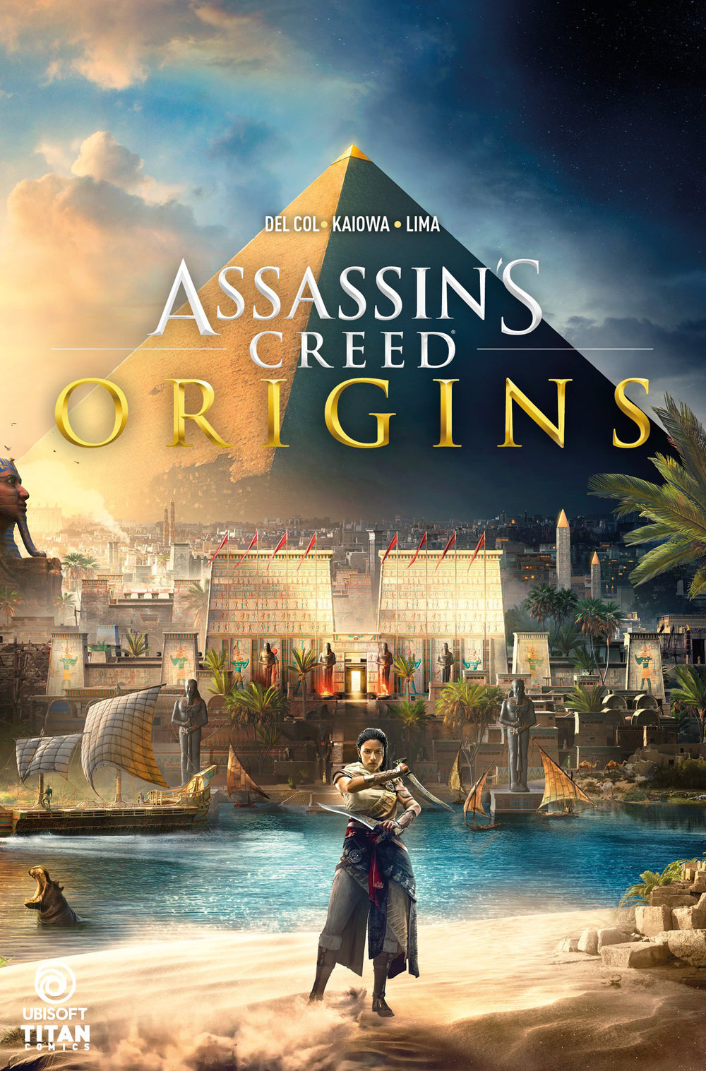 ASSASSINS CREED ORIGINS #1 CVR B GAME ART