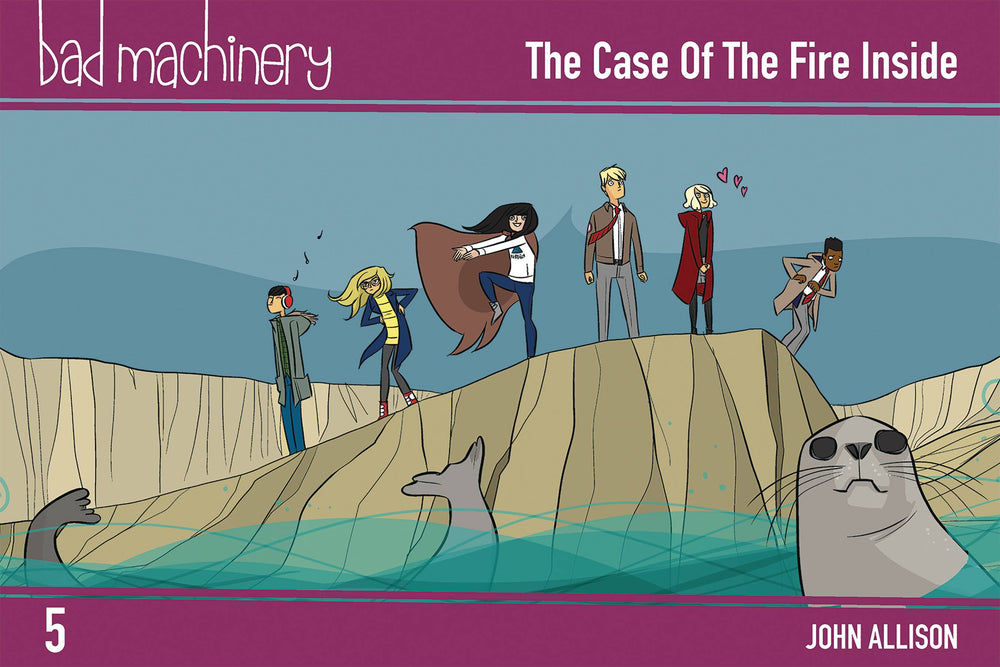 BAD MACHINERY POCKET ED GN VOL 05 CASE FIRE INSIDE