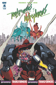 TRANSFORMERS VS VISIONARIES #4 (OF 5) CVR B PIZZARI