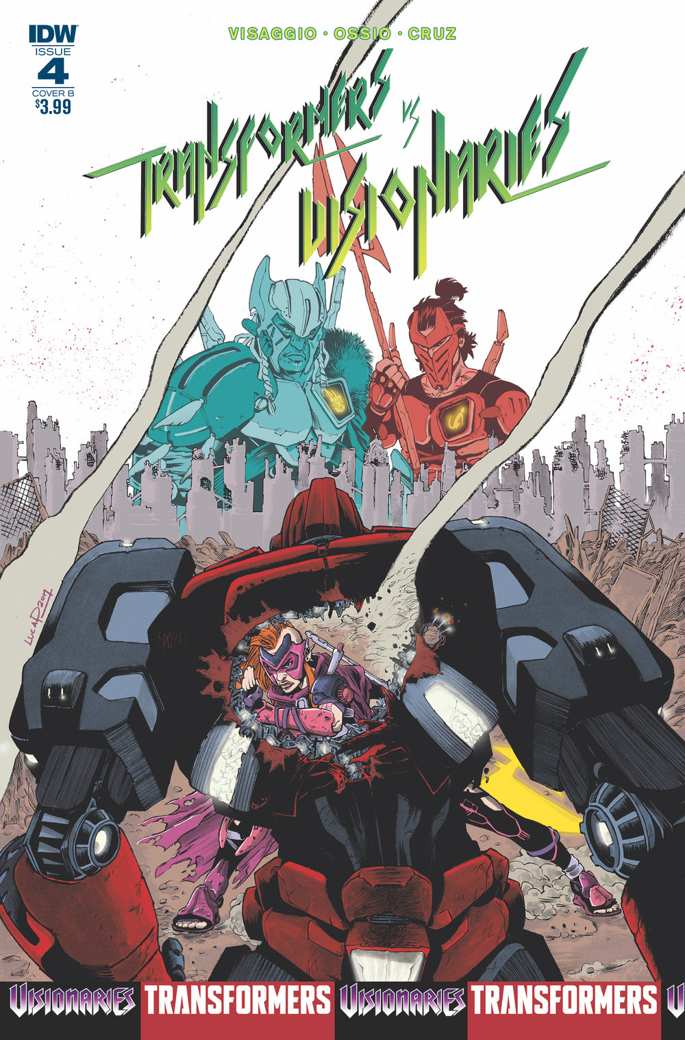 TRANSFORMERS VS VISIONARIES #4 (OF 5) CVR B PIZZARI