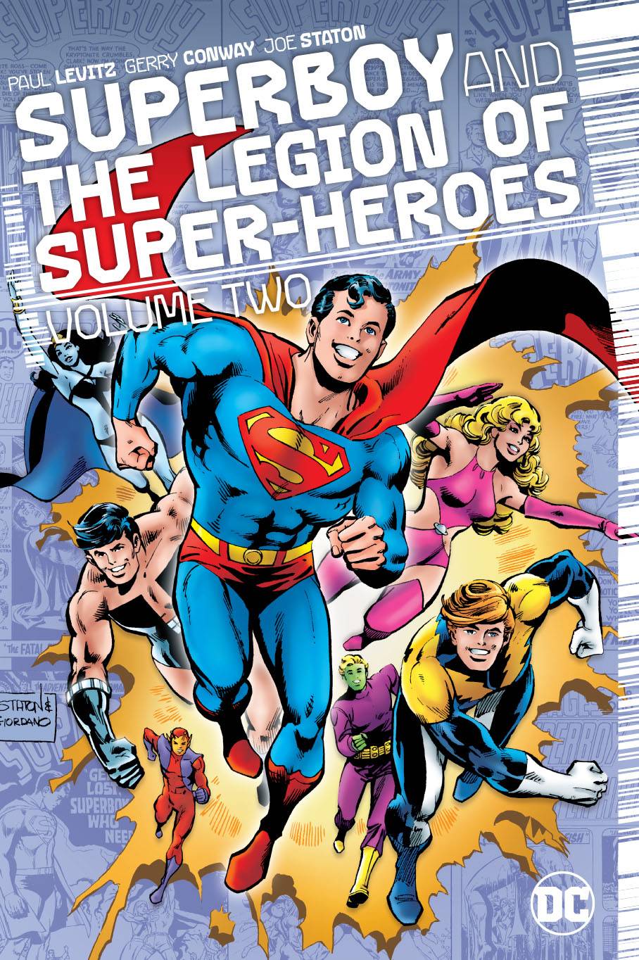 SUPERBOY AND THE LEGION OF SUPERHEROES HC VOL 02