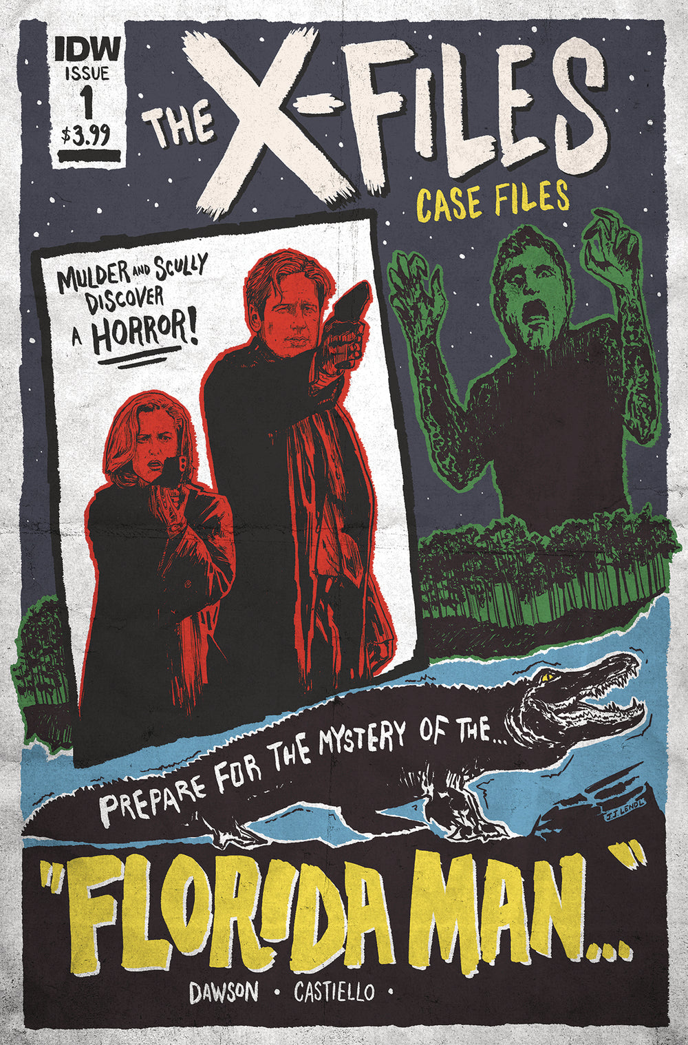 X-FILES CASE FILES FLORIDA MAN #1 CVR B LENDL