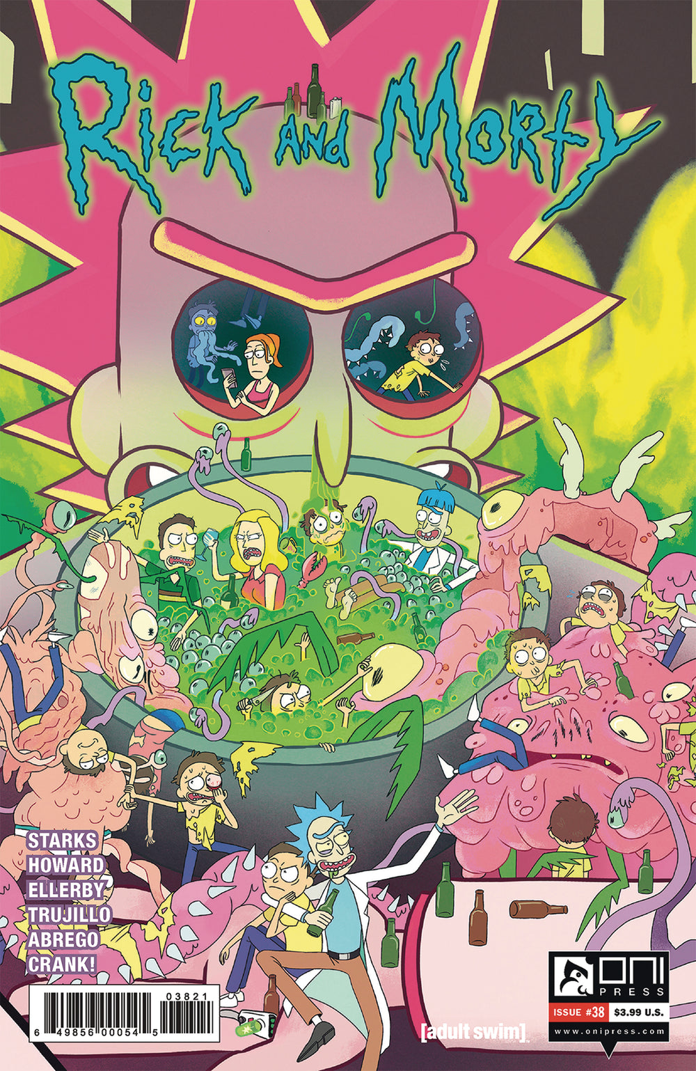 RICK & MORTY #38 CVR B SCOTT VAR