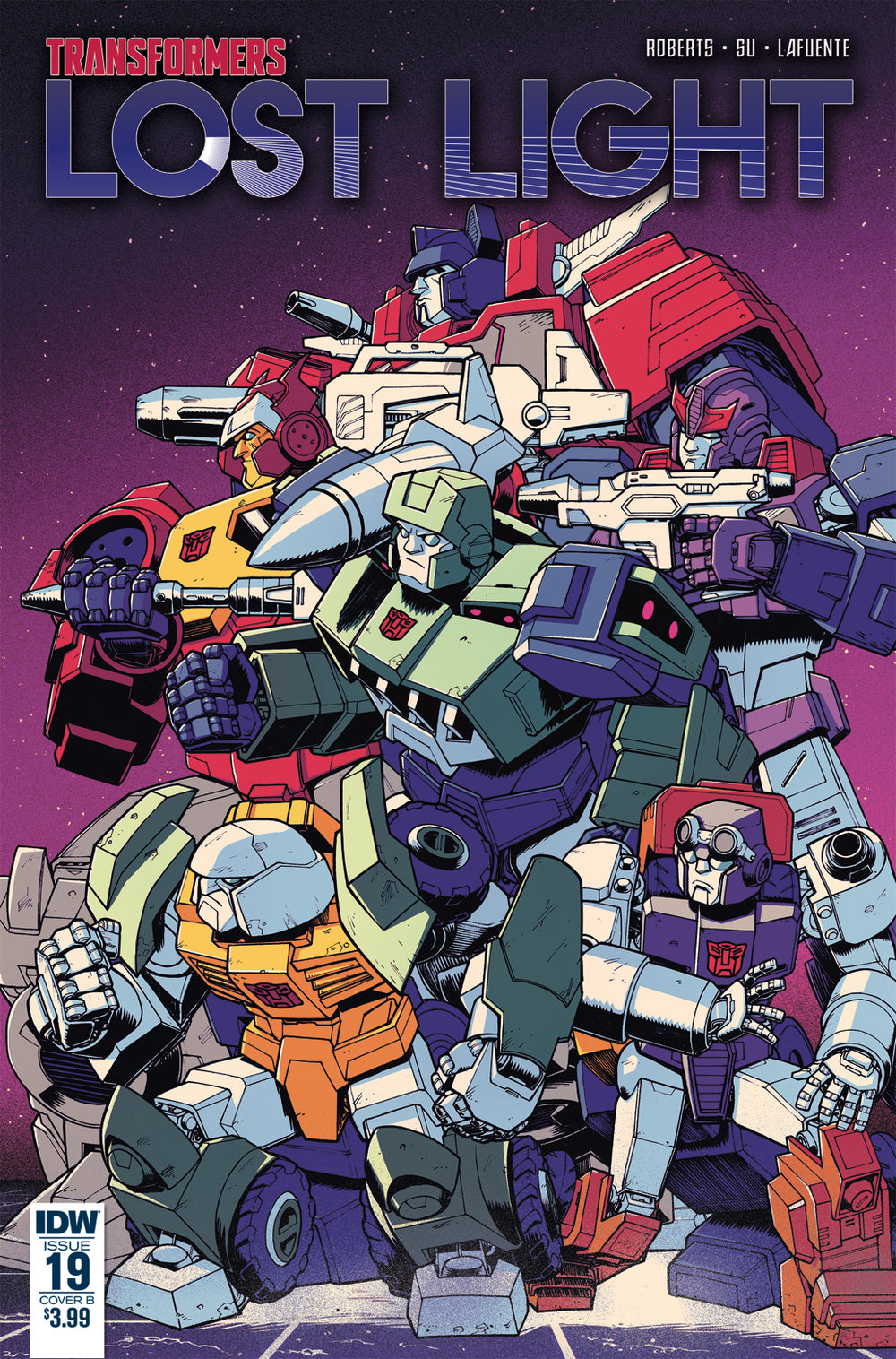 TRANSFORMERS LOST LIGHT #19 CVR B ROCHE