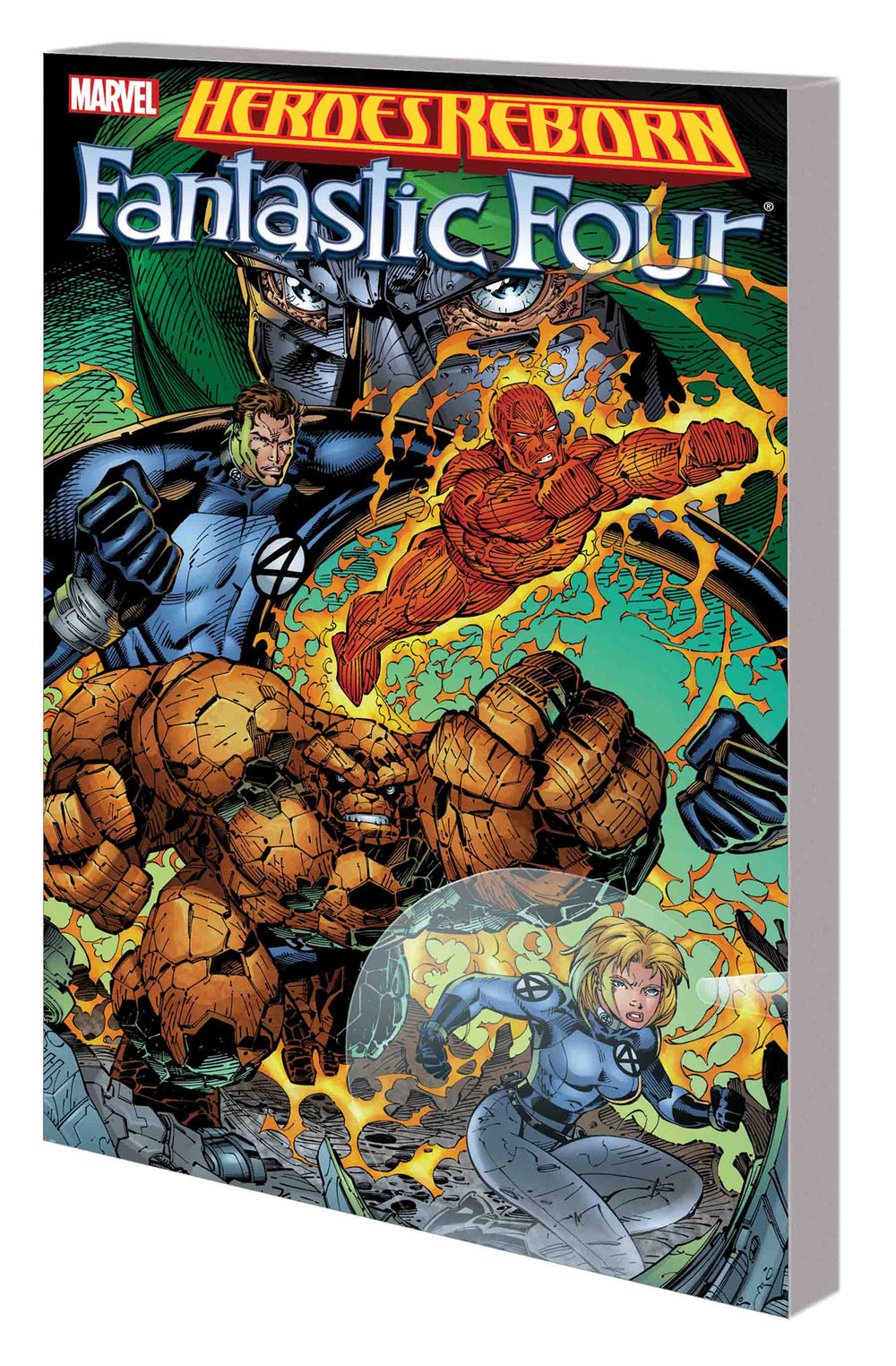 HEROES REBORN TP FANTASTIC FOUR NEW PTG