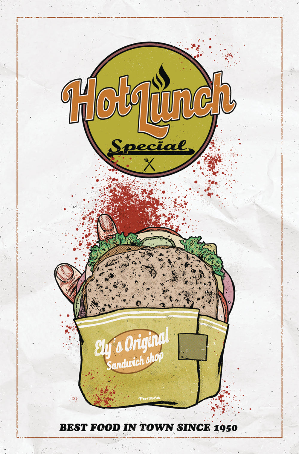 HOT LUNCH SPECIAL #1 CVR A FORNES (MR)