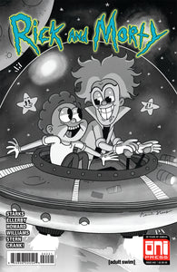 RICK & MORTY #42 CVR B STEELE VAR