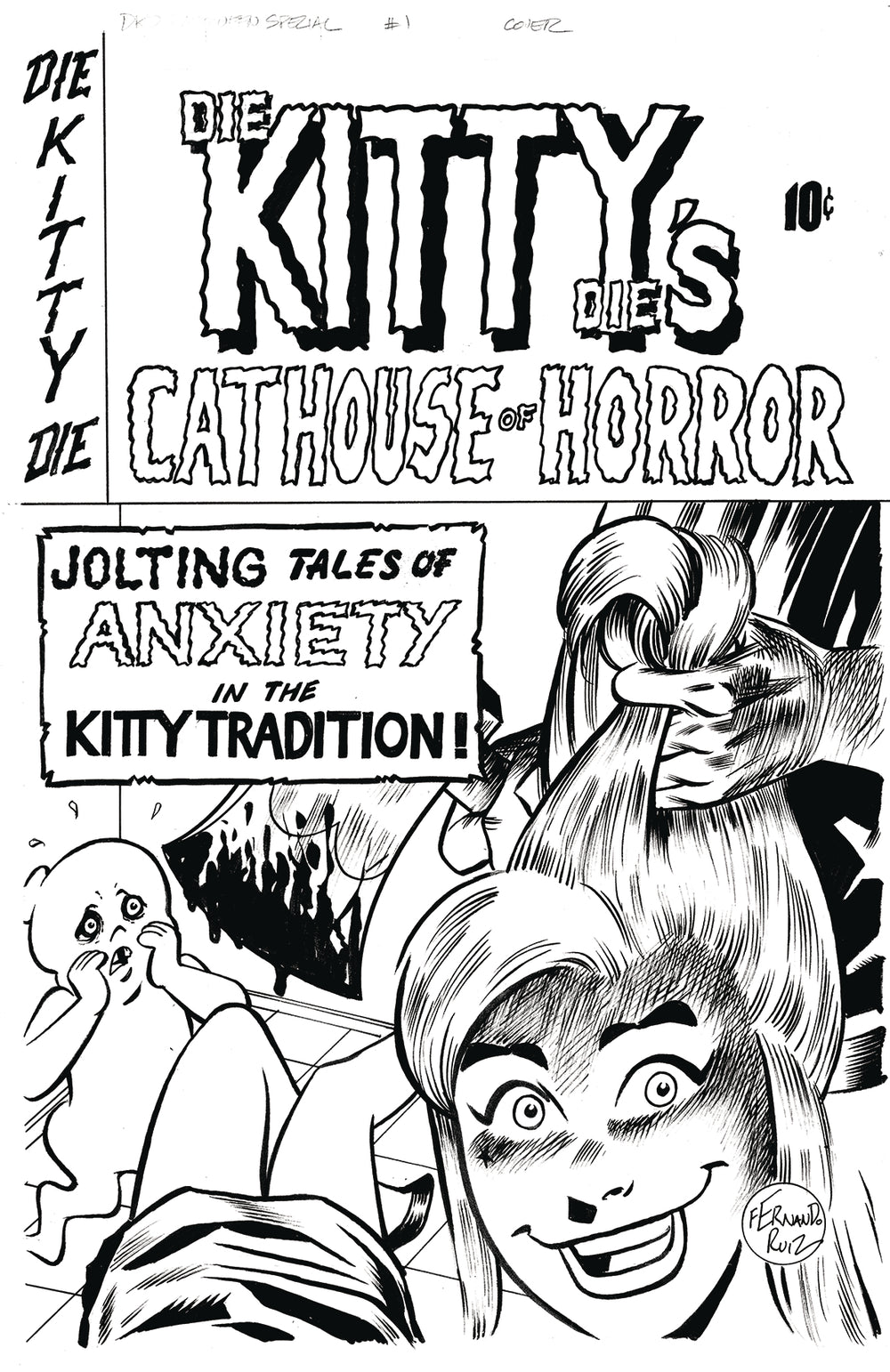 DIE KITTY DIE! CATHOUSE OF HORROR SPECIAL #1 CVR B RUIZ