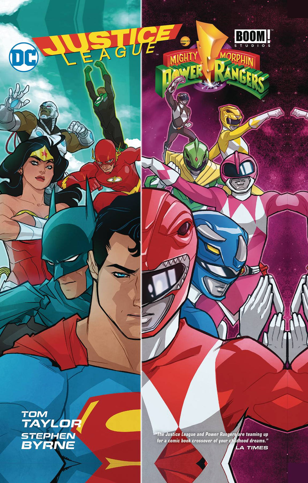 JUSTICE LEAGUE POWER RANGERS TP